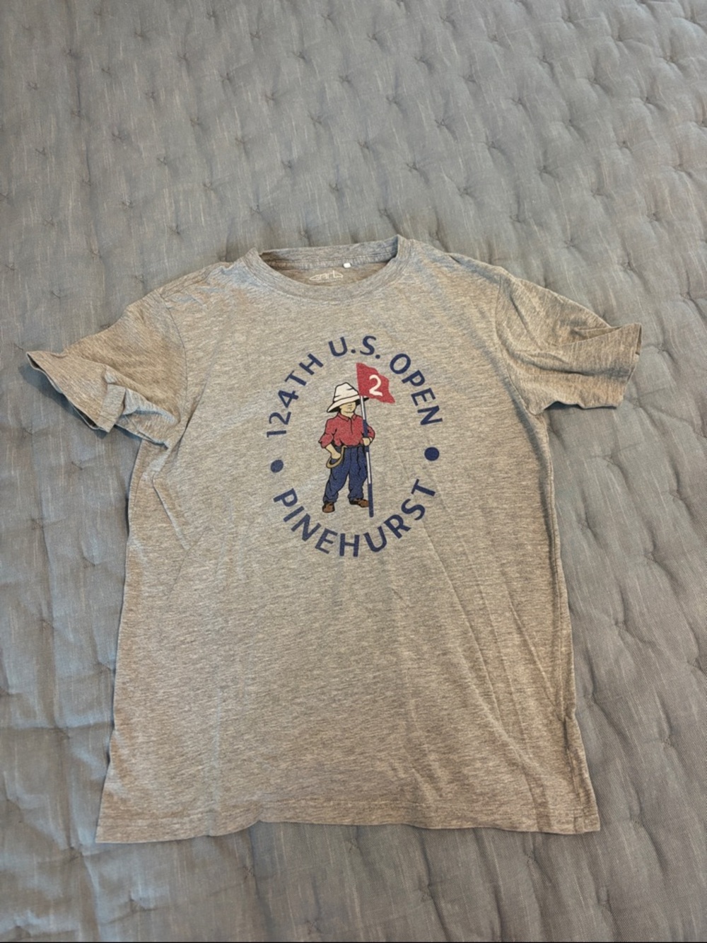 Pinehurst 124th U.S. Open Short Sleeve Tee - Gray